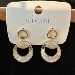 Gold and Silver Earrings